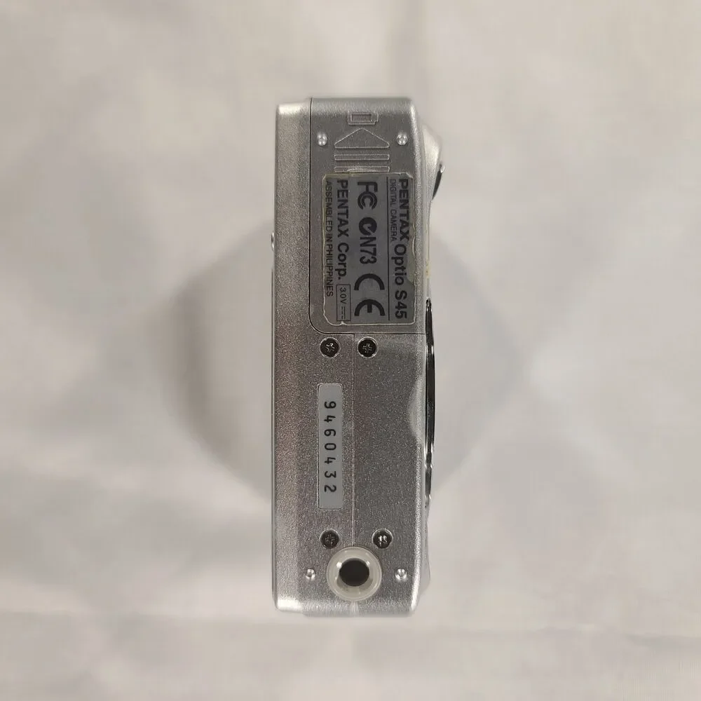 Pentax Optio S45 4MP Silver Compact Digital Camera